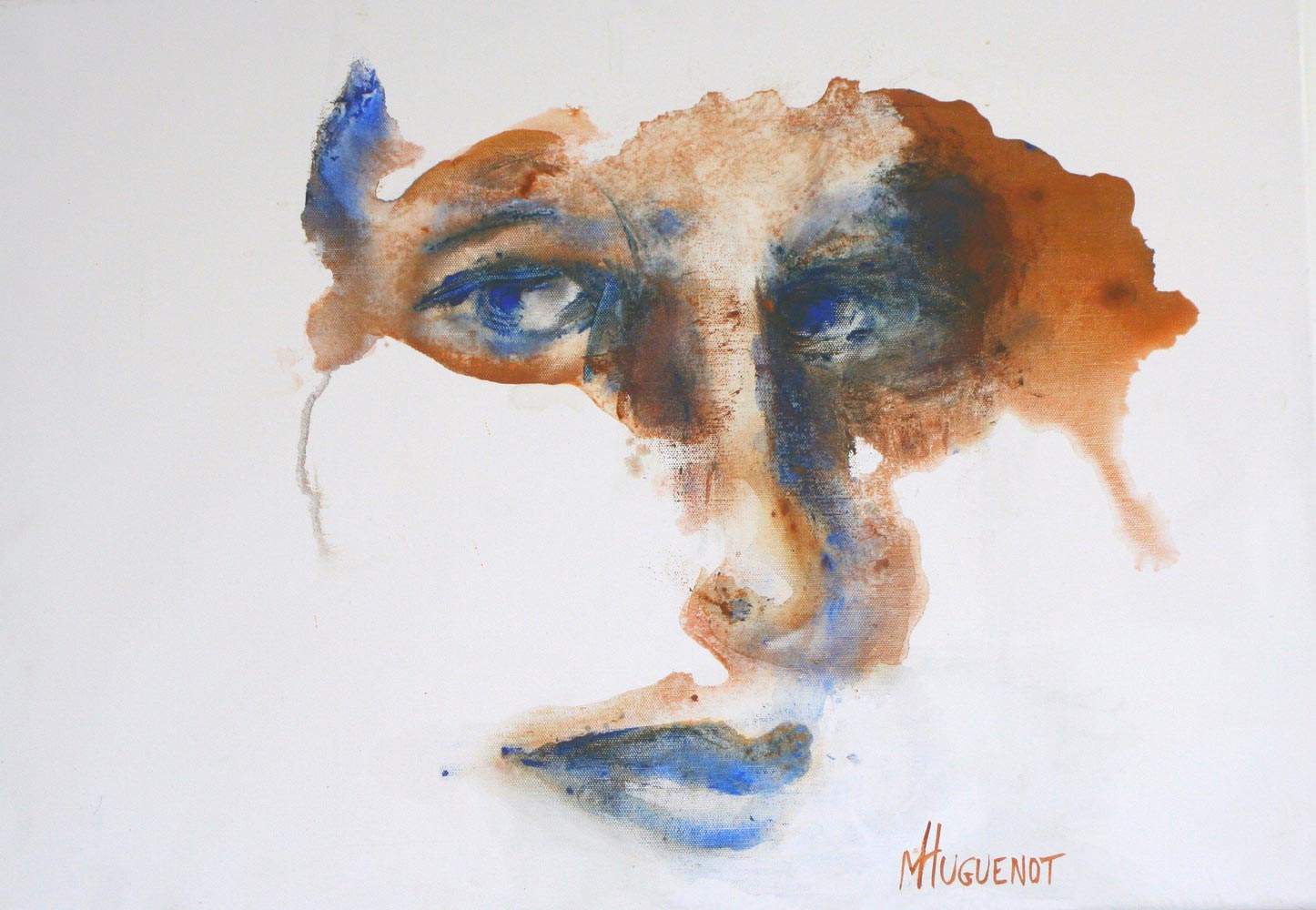 Acrylique sur toile de Michèle Huguenot